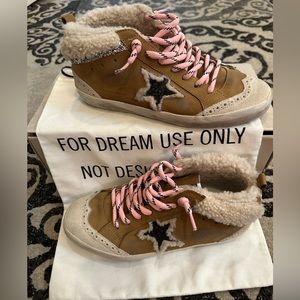Golden Goose Shearling Midstars size 38